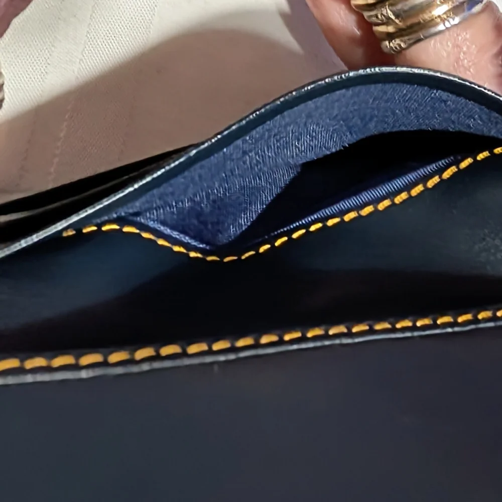 Dior Signature Saddle Monogram Blue Dior Oblique Jacquard And Leather Wallet 🔥